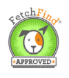 fetch find approved logo