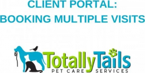 client portal how to book multiple visits